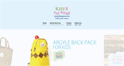Desktop Screenshot of kidspackers-store.com